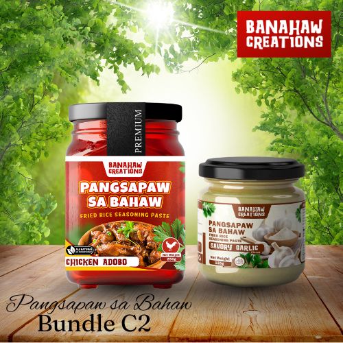Bundle C2 (Upsize Chicken Adobo & Junior-size Savory Garlic)