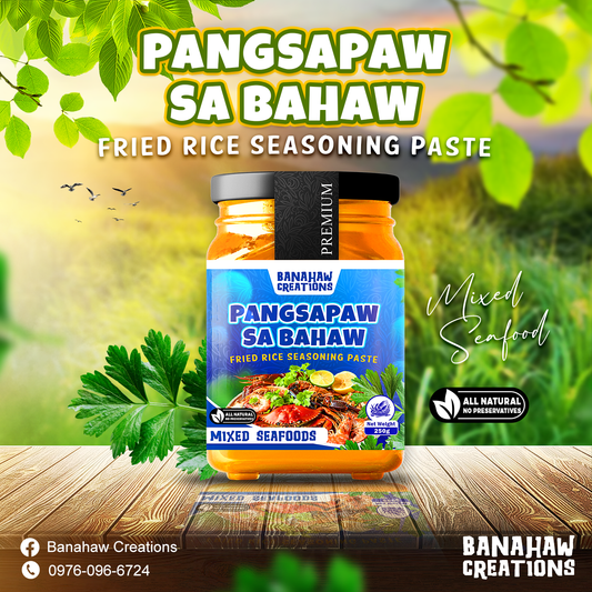 Mixed Seafoods - Pangsapaw sa Bahaw (Fried Rice Seasoning Paste)