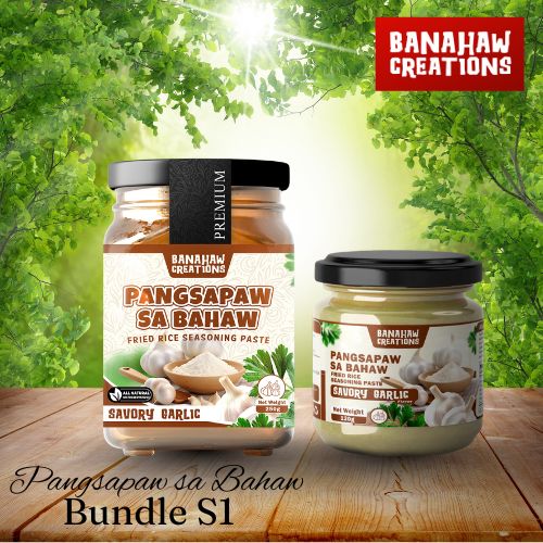 Bundle S1 (Upsize Savory Garlic & Junior-size Savory Garlic)