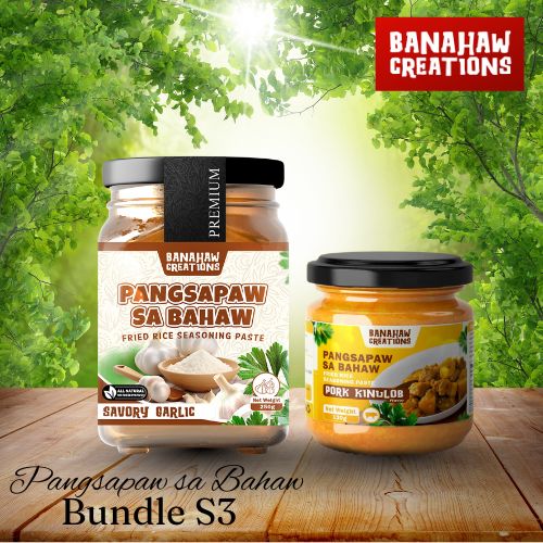 Bundle S3 (Upsize Savory Garlic & Junior-size Pork Kinulob)