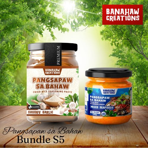 Bundle S5 (Upsize Savory Garlic & Junior-size Mixed Seafoods)