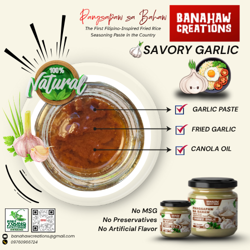 Savory Garlic (Junior-size) - Pangsapaw sa Bahaw