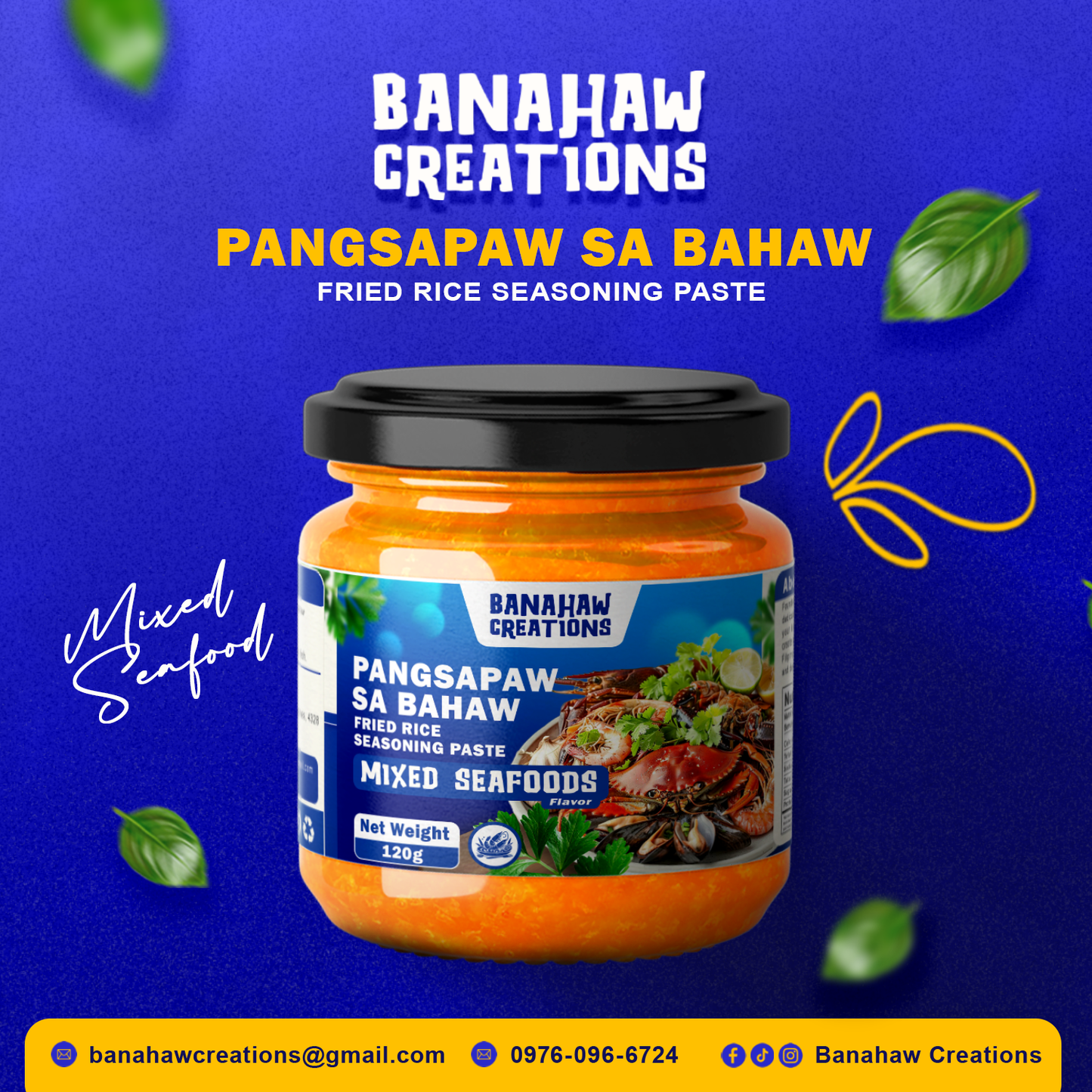 Mixed seafood (Junior-size) - Pangsapaw sa Bahaw