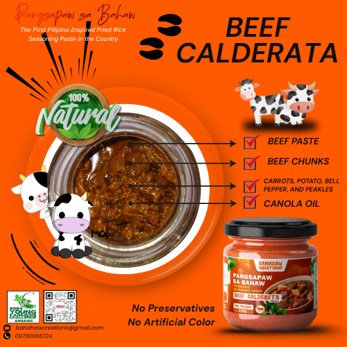 Beef Caldereta - Pangsapaw sa Bahaw ( Fried Rice Seasoning Paste)