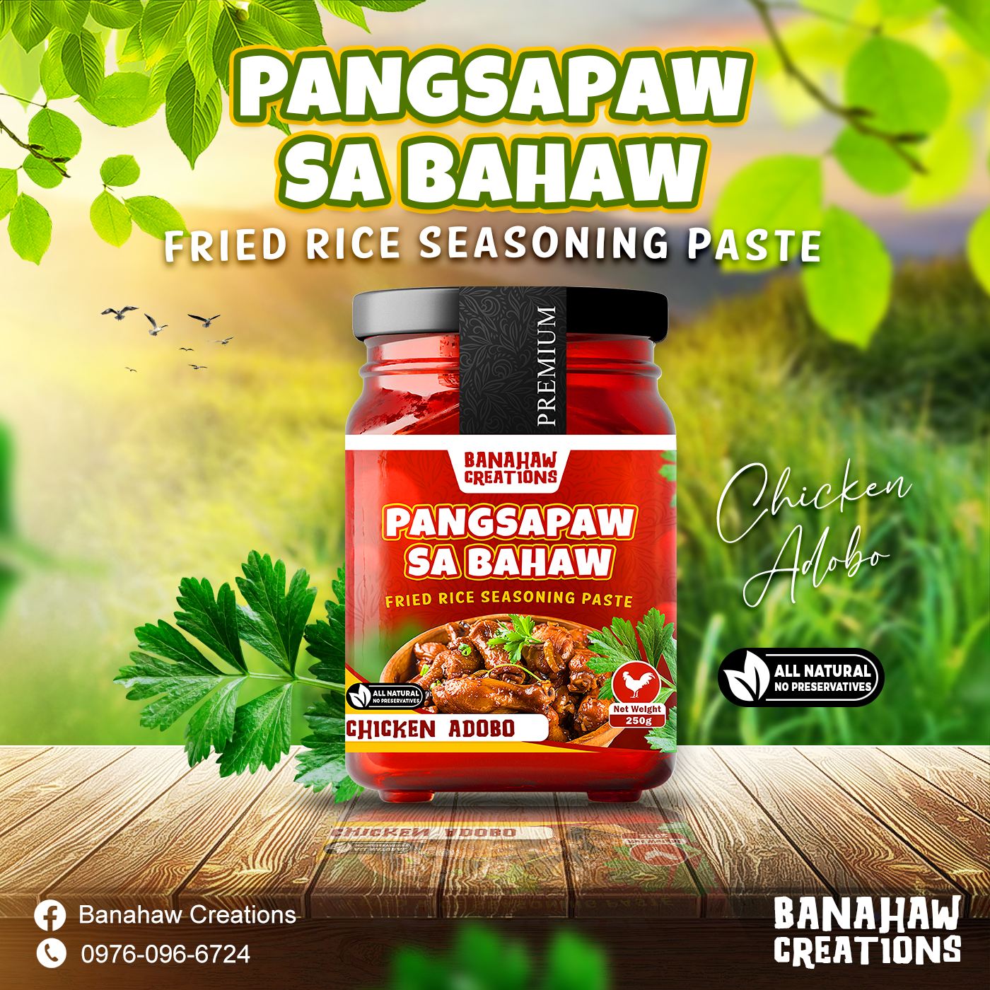 Chicken Adobo - Pangsapaw sa Bahaw (Fried Rice Seasoning Paste)